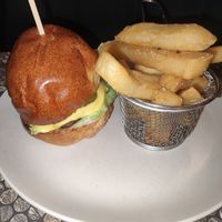 Beyond burger at Love Shack in East London