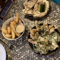 Sharing options  at Love Shack in East London