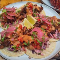 Tacos at Love Shack in East London