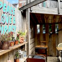   at Love Shack in East London