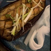 Aubergine steak   at Love Shack in East London