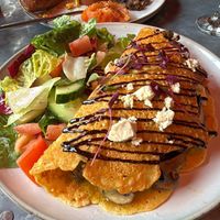 Omelette  at Love Shack in East London