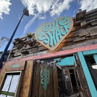 Front  at Love Shack in East London