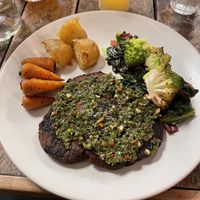 Lion’s mane steak  at Love Shack in East London