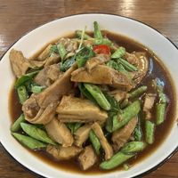 Thai basil with ‘duck’ - would definitely recommend  at Nova Kitchen - MBK in Bangkok