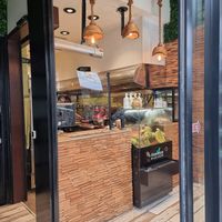 Inside - counter at The Olive Street Food  in Bruges