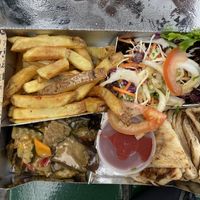  Vegan Box with grilles Veggies  at The Olive Street Food  in Bruges