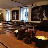 Inside at Mister Spaghetti in Bruges