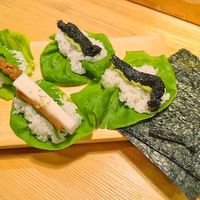 Vegan temaki at Gonpachi - Harajuku in Tokyo