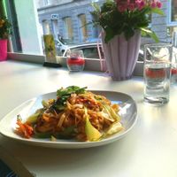 Noodles with vegetables at Pho Mai in Zurich