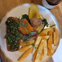 Stek seitan at Las Weges in Krakow