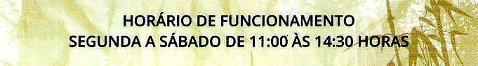 Opening time. at Formosa - Restaurante Vegetariano in Juiz De Fora