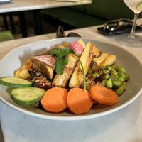 Tofu bowl. My friend loved it!   at Rosalinda in Toronto