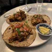 CHORIZO Taco  at Rosalinda in Toronto