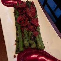Grilled Asparagus at Beauty & Essex in New York City