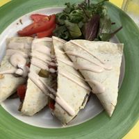 Seitan quesadillas at Haab - Park Williamsburg in Brooklyn