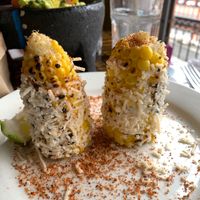 Vegan Elote (rare to find this veganized, must try!) at Haab - Park Williamsburg in Brooklyn