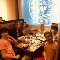 The wife and I eat vegan but the kids did not at Mayan Kitchen in Chattanooga