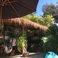 Cool bar area  at LOKA in Kuta