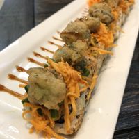 Vegan roll at Sushi Factory in La Paz