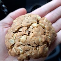 Pecan cookie at Succulente Patisserie Végétale in Brussels