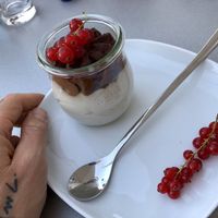 dessert at Alge in Heidelberg