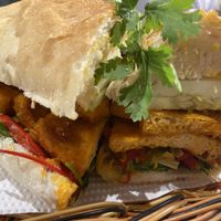 Tofu banh mi at My Banh Mi in Ho Chi Minh City