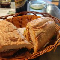 Banh Mi with tofu at My Banh Mi in Ho Chi Minh City