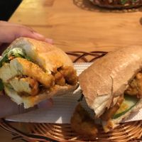 Vegetarian Banh Mi - Spicy Garlic Sauce at My Banh Mi in Ho Chi Minh City