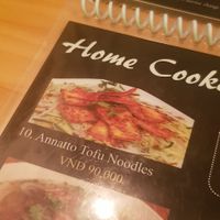 Vegan noodles at My Banh Mi in Ho Chi Minh City