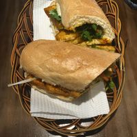 Tofu Banh Mi with Teriyaki Sauce each for Brunch at My Banh Mi in Ho Chi Minh City