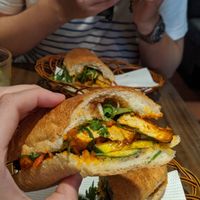 Tofu teriyaki banh mi - vegan at My Banh Mi in Ho Chi Minh City