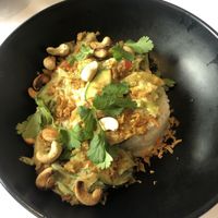 sweet potato curry at The Blakeney Hotel in Blakeney