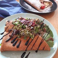 Savoury vegan at Creperie de Mari in Oslo
