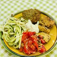 choice of 5 dishes from the daily menu  at Vegan e Veg in Messina