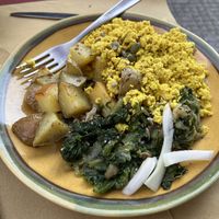 Tofu scramble  at Vegan e Veg in Messina