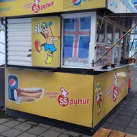 Cute little shop at Akureyri Hot Dog Stand in Akureyri