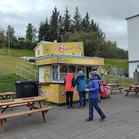 Stand at Akureyri Hot Dog Stand in Akureyri
