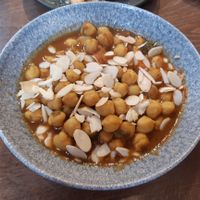 Chick pea stew at Lunya in Liverpool