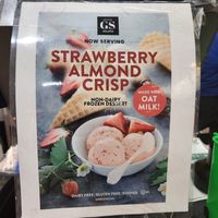 Strawberry almond crisp ice cream at Dairy Palace in Canton