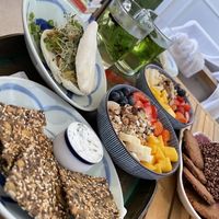 Breakfast. Too good at Vegan B&B Valkenbos in The Hague