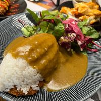 Vegan katsu curry at Wagamama in Liverpool