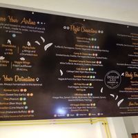 Menu at Acapulco in San Juan