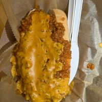 Chili Dog at Wheat Street Dogs - Food Cart in Wichita