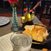 Bread with oil at Amore in Grand Rapids