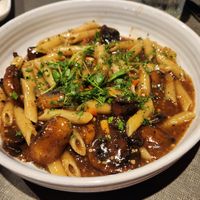 Pasta Ala Boscaiola at Amore in Grand Rapids