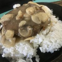 Mushroom Burger Steak - P125 at The Good Clean Cart in Quezon City