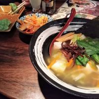 vegan "shoyu" ramen at Mentatz in Auckland