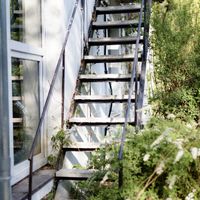 Stairways to heaven at Zywa Kuchnia in Warsaw