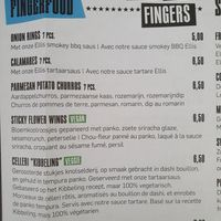 The Cellerini Fingerfood was really good! at Ellis Gourmet Burger in Bruges